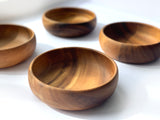 Mini Round Calabash bowls Set of 4